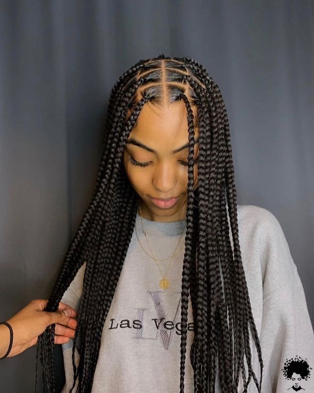 Knotless Braids Pinterest