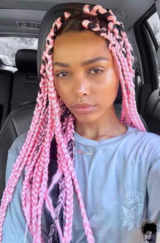 Pink braid