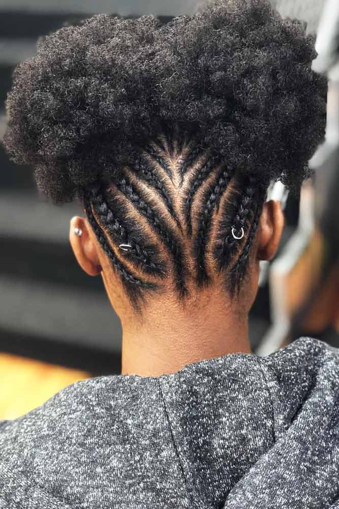 cornrow braids ideas dutch double puffs