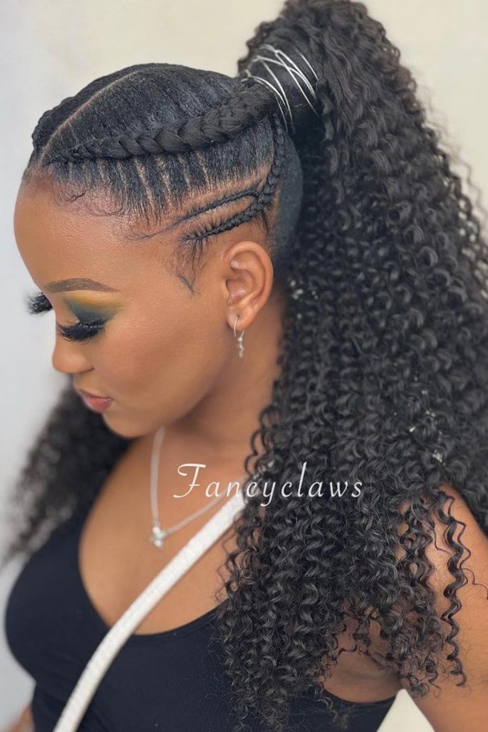 cornrow braids ideas high ponytail waves 683x1024 1