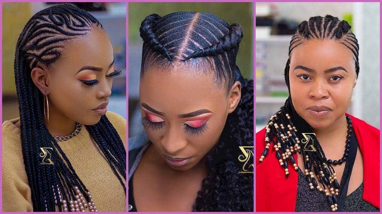 New African Hair Braiding Styles Pictures 2024: Perfect Hair Styles Looking Braids Tutorials To Slay