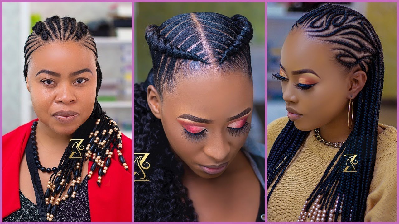New African Hair Braiding Styles Pictures 2022: Perfect Hair Styles Looking Braids Tutorials To Slay