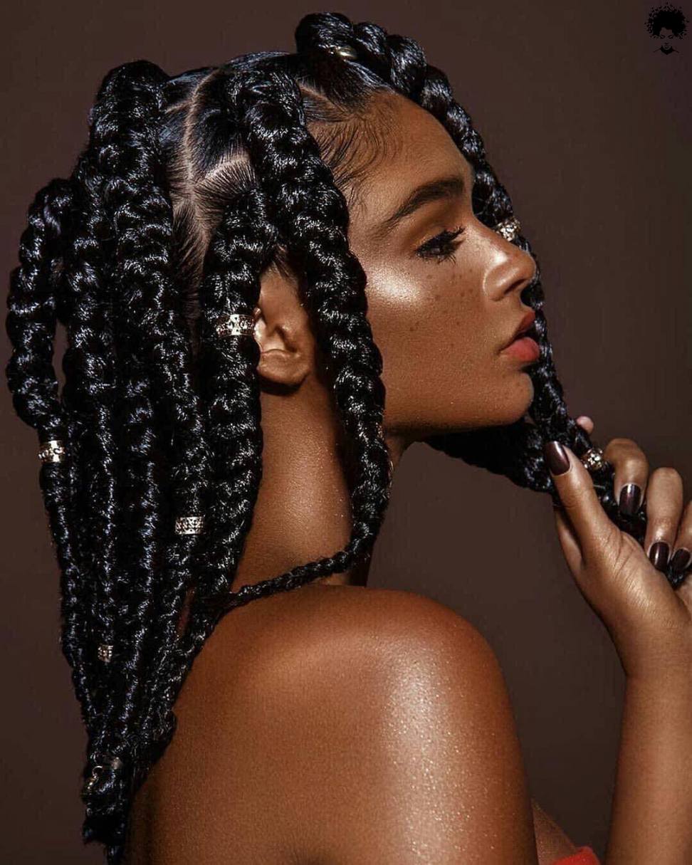 104 Box Braided Hairstyles That Everyone Will Admire 009