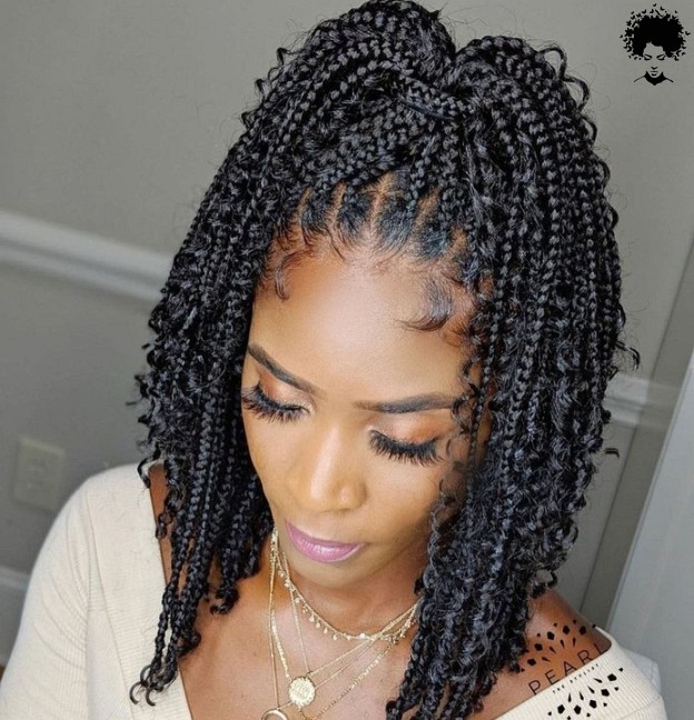 104 Box Braided Hairstyles That Everyone Will Admire 026