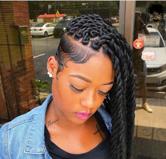 104 Box Braided Hairstyles That Everyone Will Admire 028