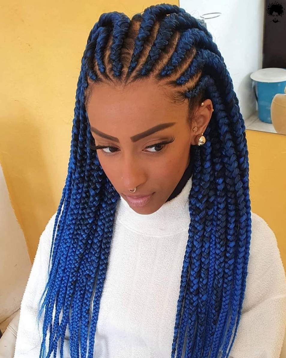 104 Box Braided Hairstyles That Everyone Will Admire 034