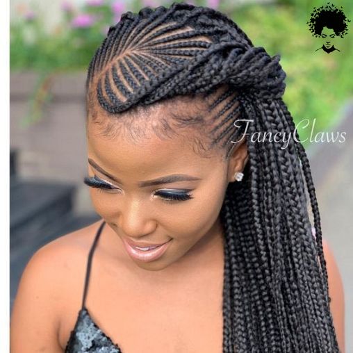 104 Box Braided Hairstyles That Everyone Will Admire 035