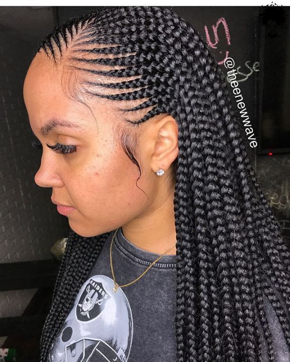104 Box Braided Hairstyles That Everyone Will Admire 039