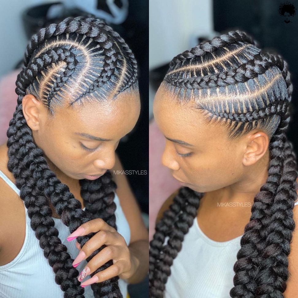 104 Box Braided Hairstyles That Everyone Will Admire 040