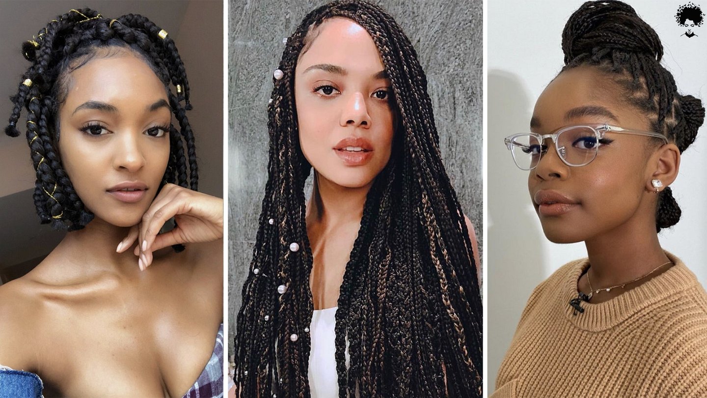 104 Box Braided Hairstyles That Everyone Will Admire 050