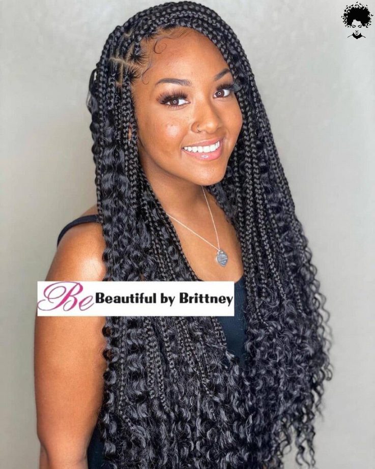 104 Box Braided Hairstyles That Everyone Will Admire 062