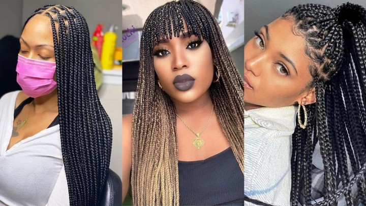 104 Box Braided Hairstyles That Everyone Will Admire 069