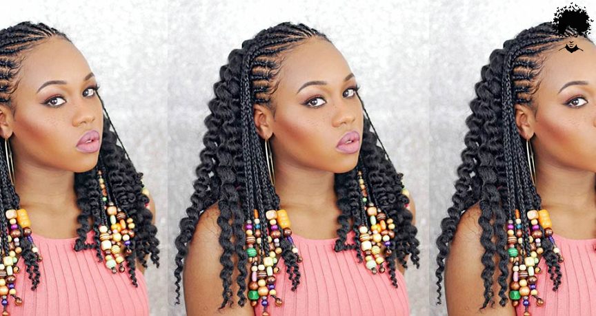 104 Box Braided Hairstyles That Everyone Will Admire 070
