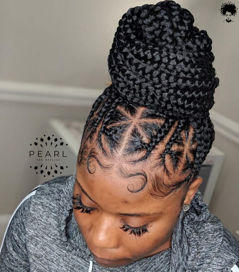 104 Box Braided Hairstyles That Everyone Will Admire 075