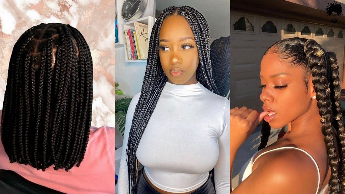 104 Box Braided Hairstyles That Everyone Will Admire 084