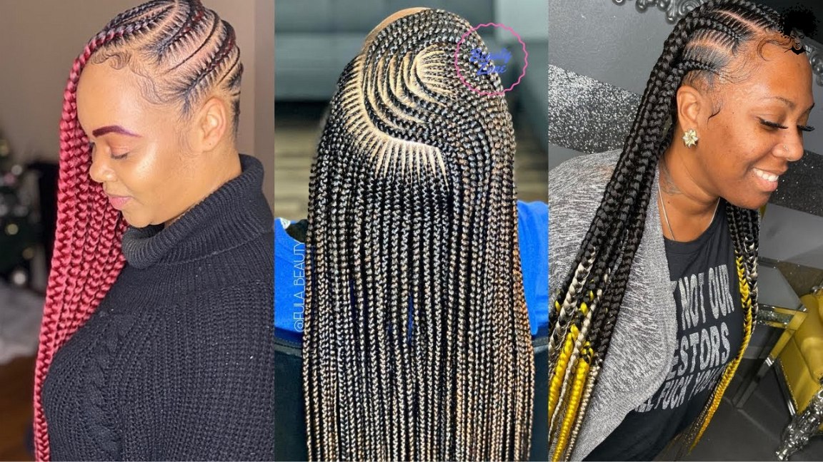 104 Box Braided Hairstyles That Everyone Will Admire 085