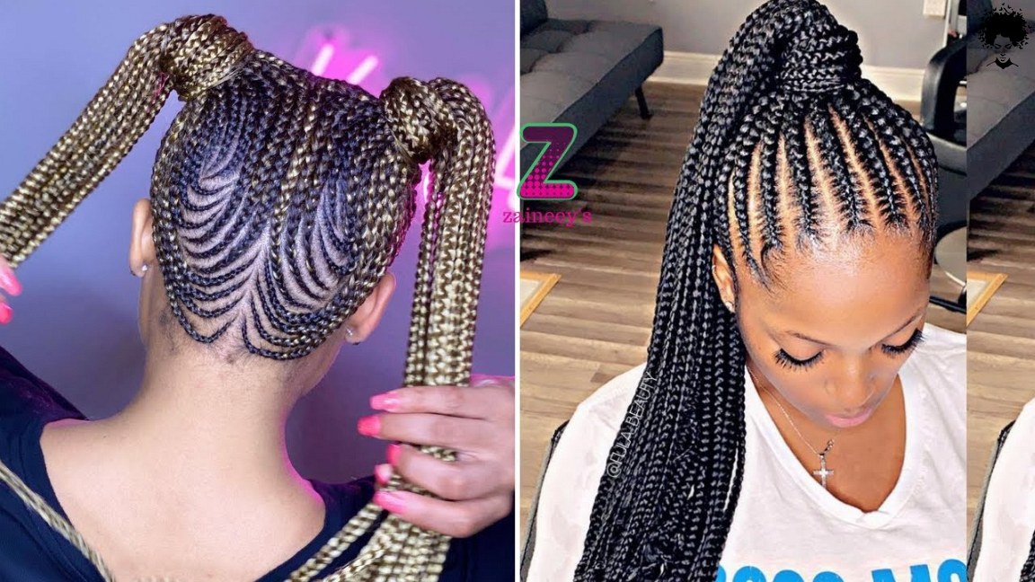 104 Box Braided Hairstyles That Everyone Will Admire 091