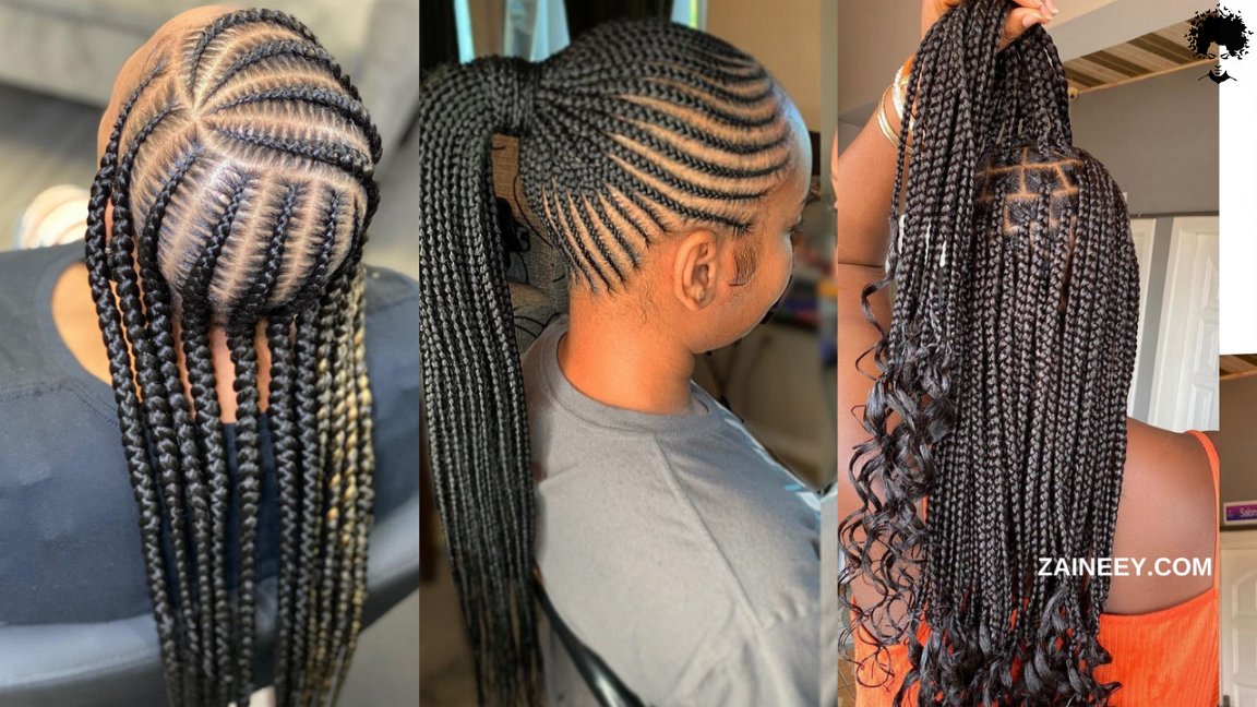 104 Box Braided Hairstyles That Everyone Will Admire 097
