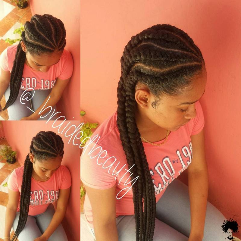 2021 Braided Hairstyles Top Amazing Braids Styles for Ladies 005