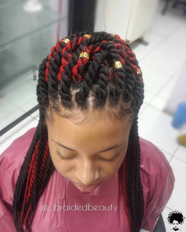 2021 Braided Hairstyles Top Amazing Braids Styles for Ladies 009
