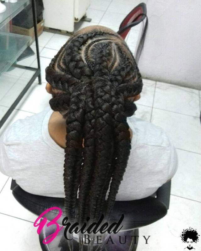 2021 Braided Hairstyles Top Amazing Braids Styles for Ladies 014