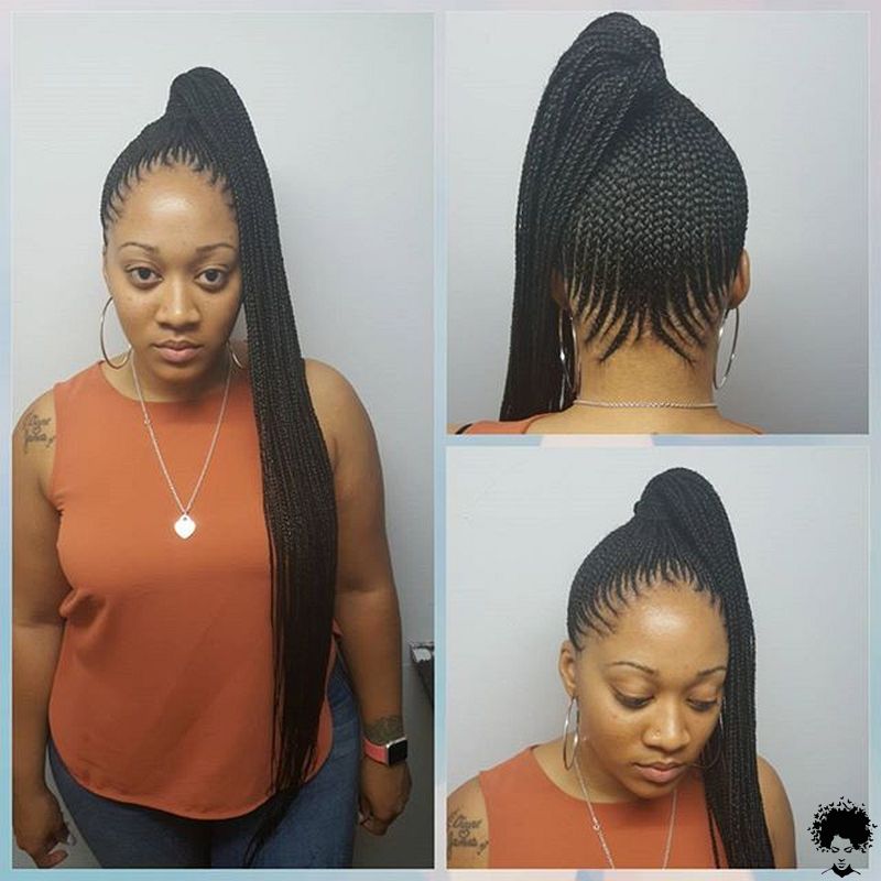 2021 Braided Hairstyles Top Amazing Braids Styles for Ladies 023