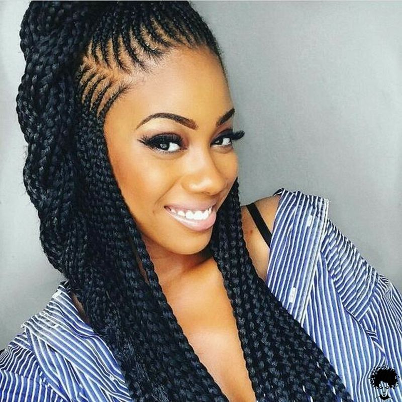 2021 Braided Hairstyles Top Amazing Braids Styles for Ladies 028