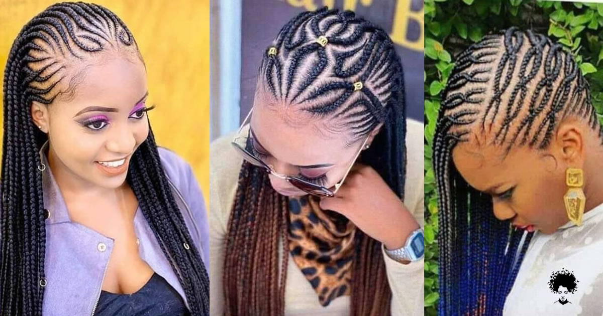 76 Ghanaian Braided Hairstyles That Will Gather Your Hair