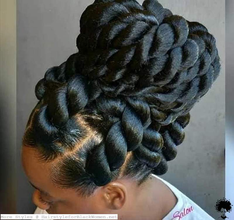 22 Ghanaian Braided Hairstyles That Will Gather Your Hair003