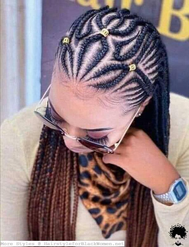 22 Ghanaian Braided Hairstyles That Will Gather Your Hair008