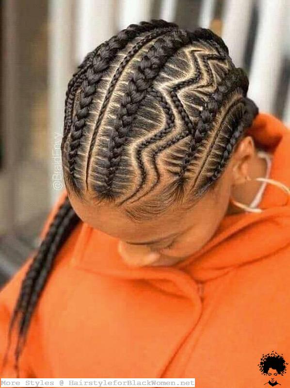 22 Ghanaian Braided Hairstyles That Will Gather Your Hair010