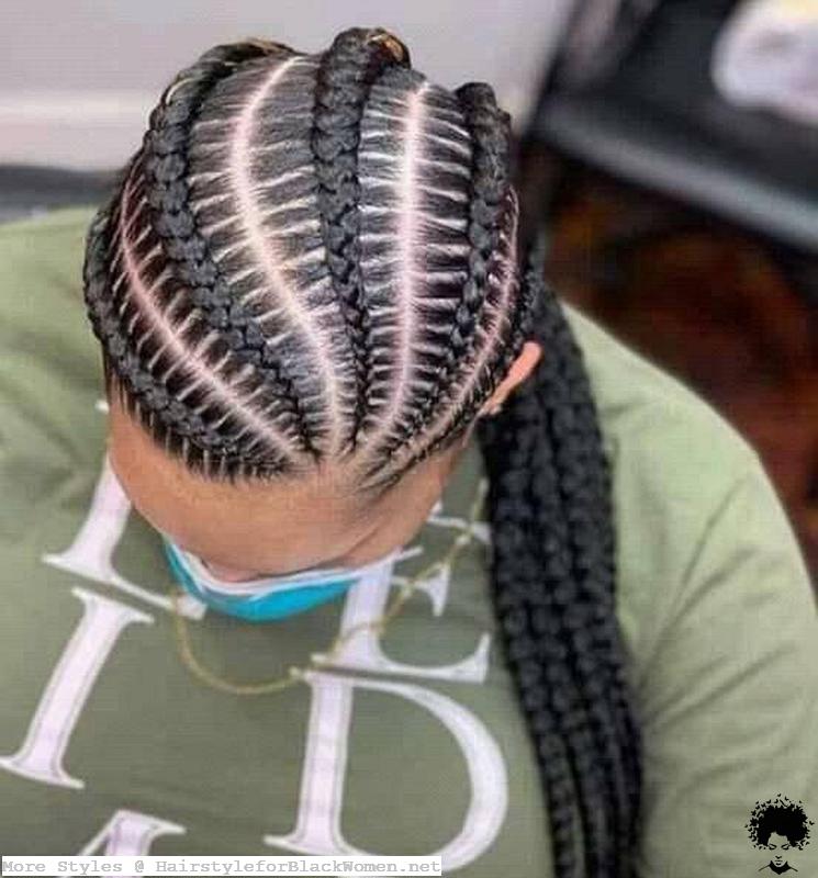 22 Ghanaian Braided Hairstyles That Will Gather Your Hair015