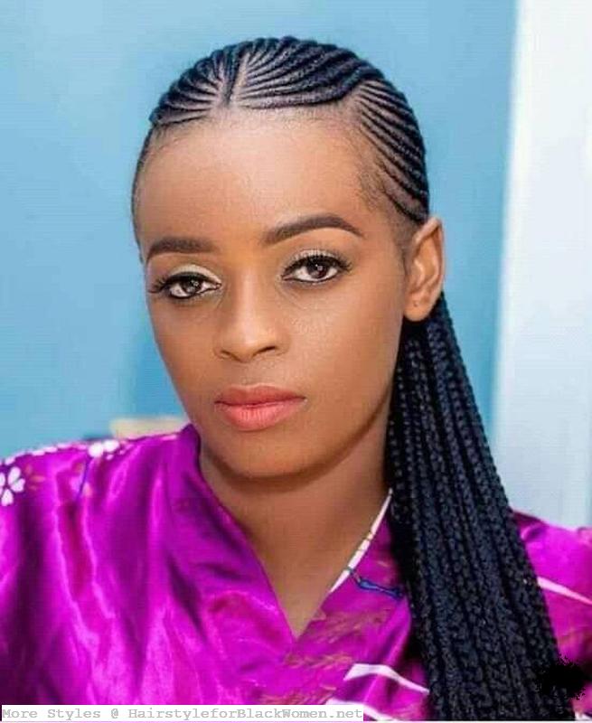 22 Ghanaian Braided Hairstyles That Will Gather Your Hair017