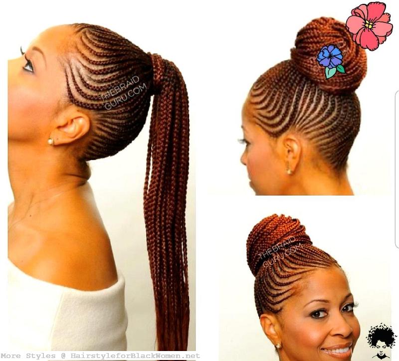 22 Ghanaian Braided Hairstyles That Will Gather Your Hair020