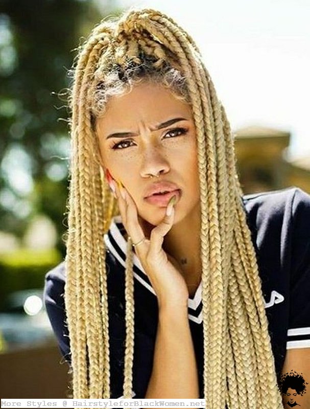 37 Knotless Box Braids These Models Are More Useful Than You Think 001