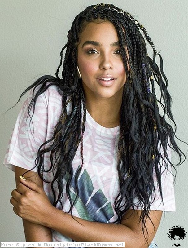 37 Knotless Box Braids These Models Are More Useful Than You Think 002