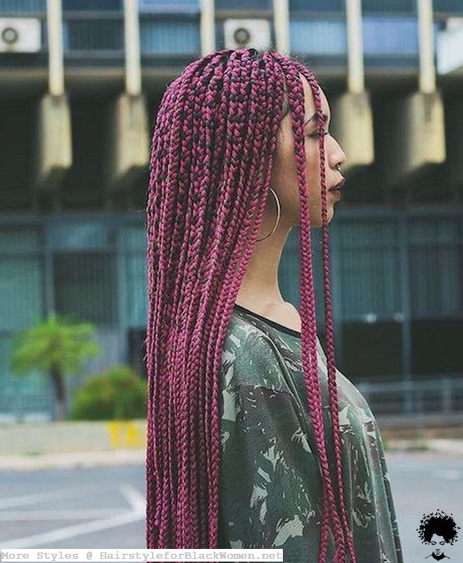 37 Knotless Box Braids These Models Are More Useful Than You Think 004