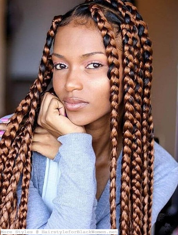 37 Knotless Box Braids These Models Are More Useful Than You Think 006