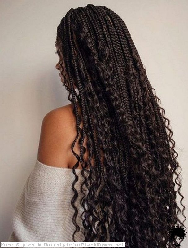37 Knotless Box Braids These Models Are More Useful Than You Think 012