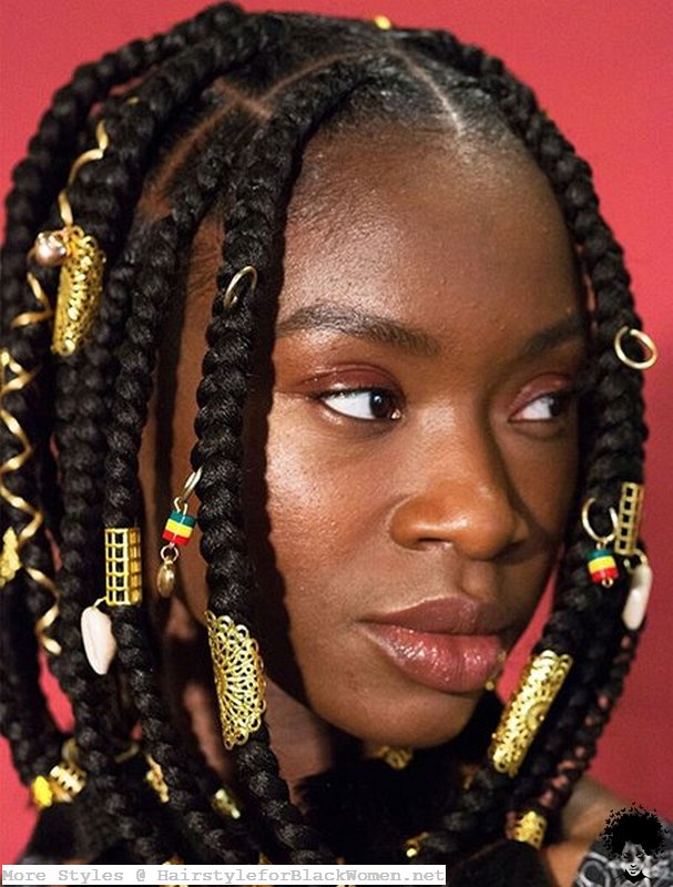 37 Knotless Box Braids These Models Are More Useful Than You Think 013