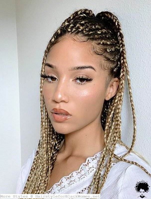 37 Knotless Box Braids These Models Are More Useful Than You Think 016