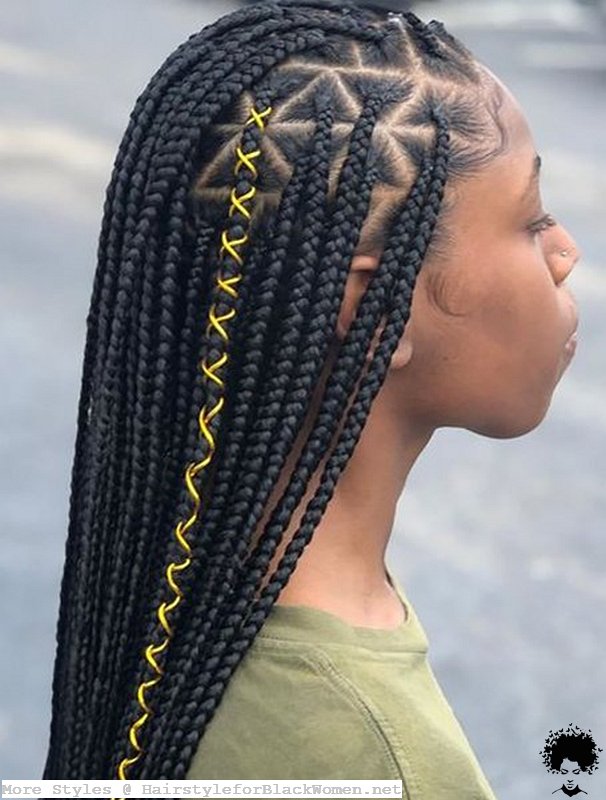 37 Knotless Box Braids These Models Are More Useful Than You Think 019