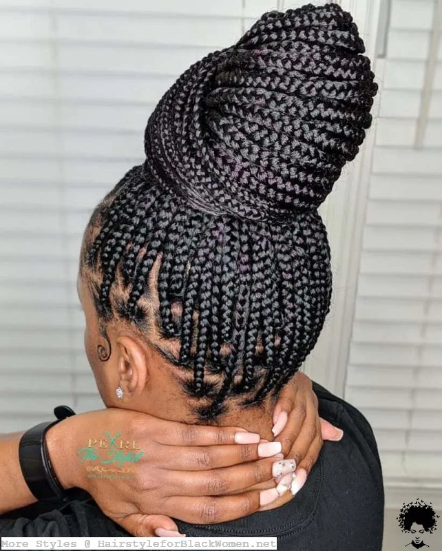 37 Knotless Box Braids These Models Are More Useful Than You Think 030