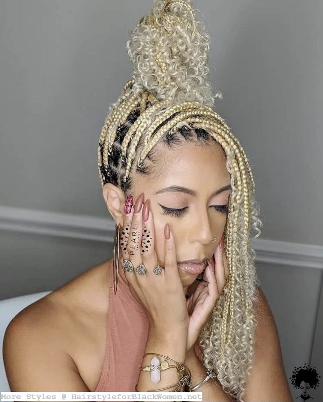 37 Knotless Box Braids These Models Are More Useful Than You Think 033
