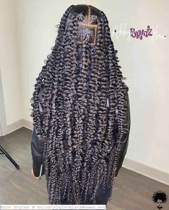 37 Knotless Box Braids These Models Are More Useful Than You Think 034