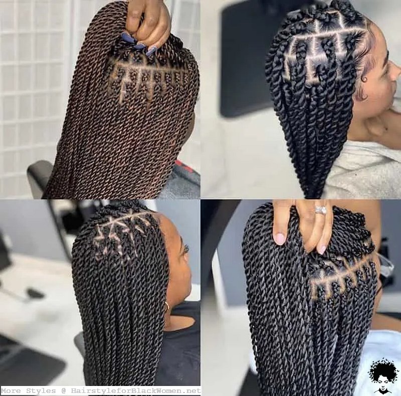 37 Knotless Box Braids These Models Are More Useful Than You Think 036