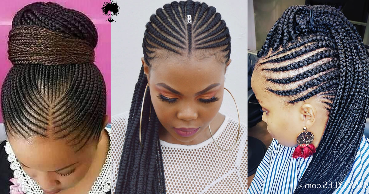 38 Box Braided Hairstyles for African Women