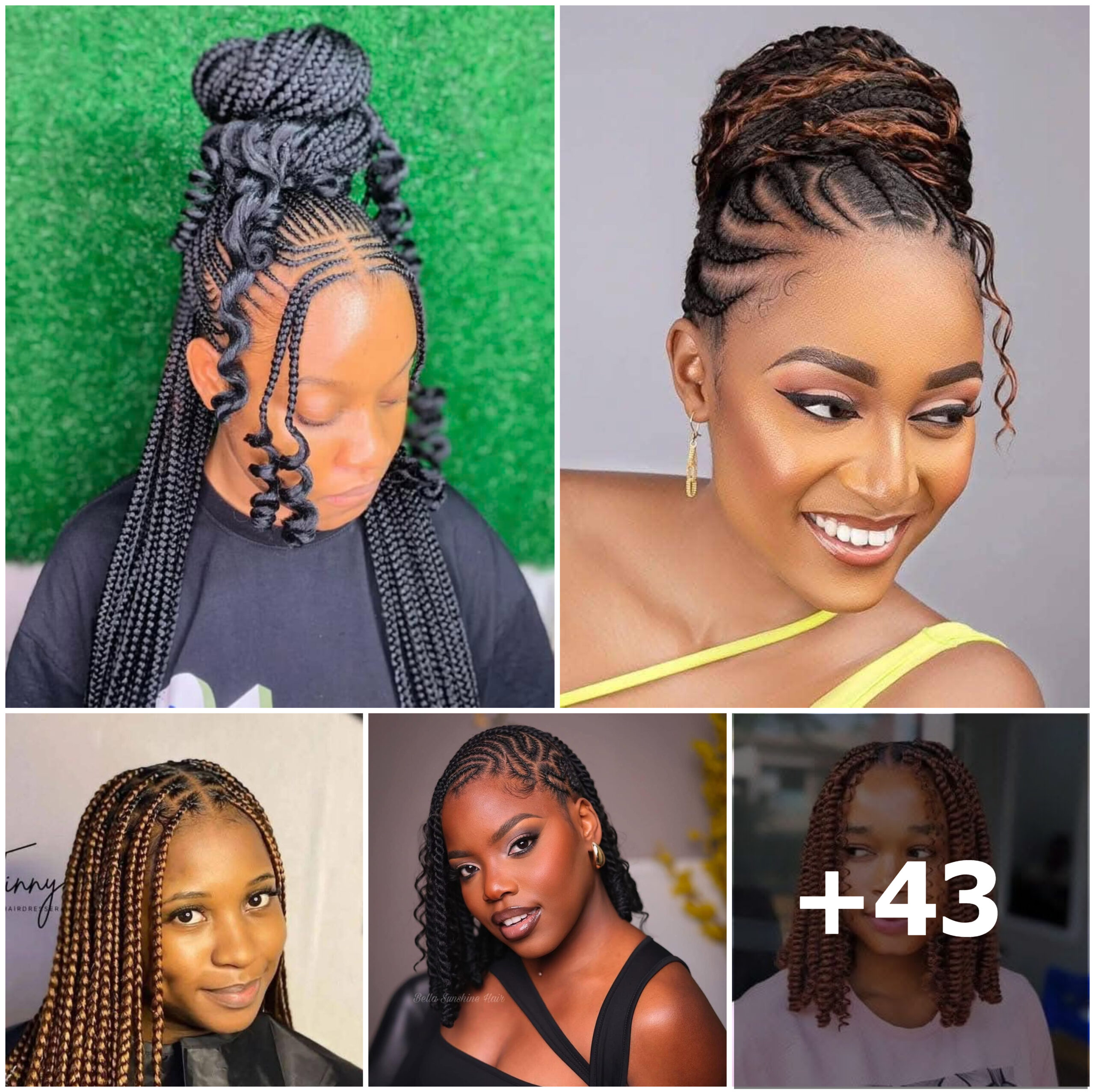 +43 PHOTOS: Luxury braided hairstyles for ladies ‎