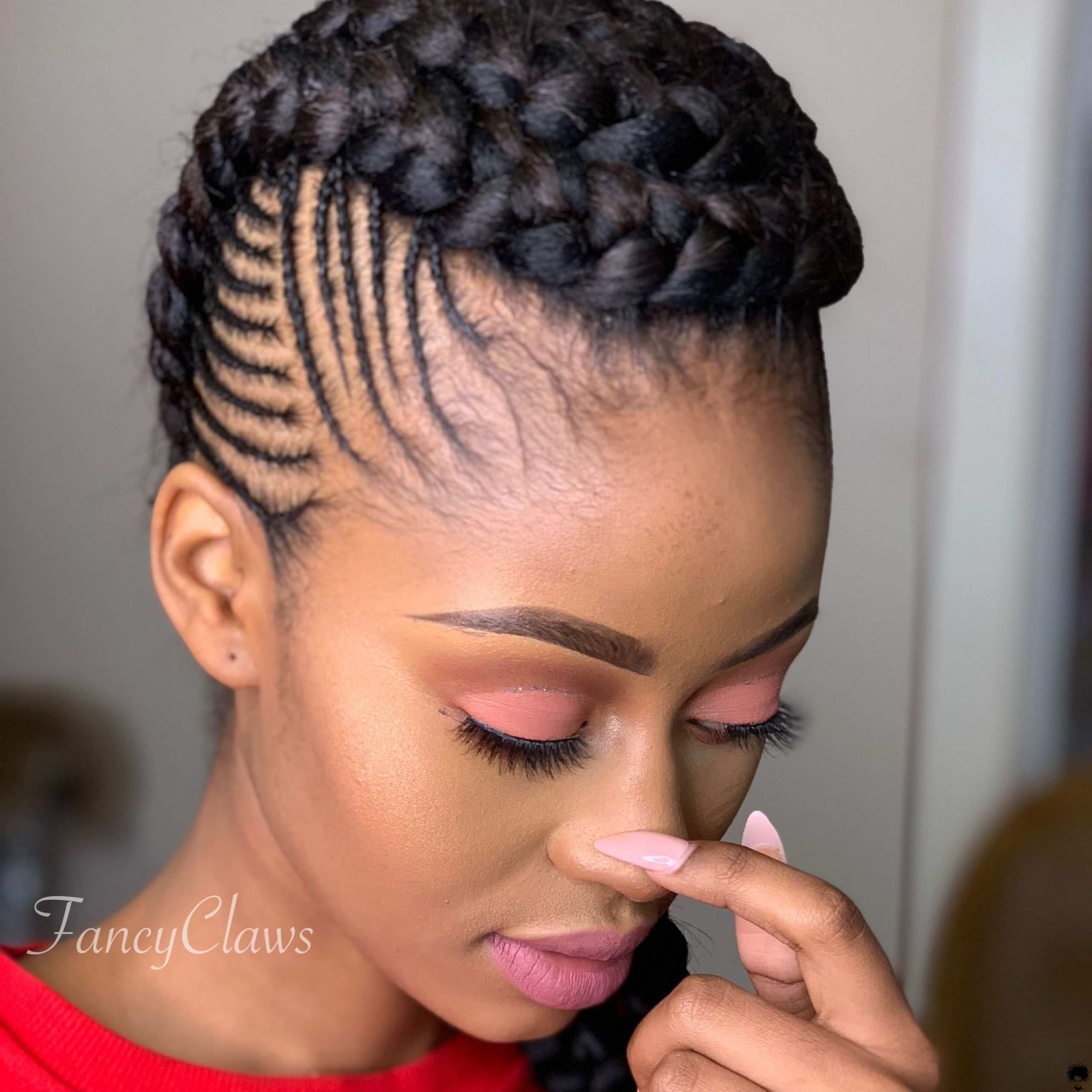 Box Braided Hairstyles for African Women001 scaled