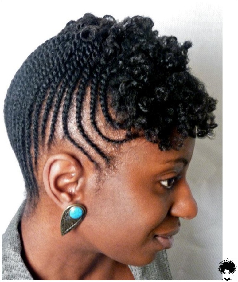 Box Braided Hairstyles for African Women002